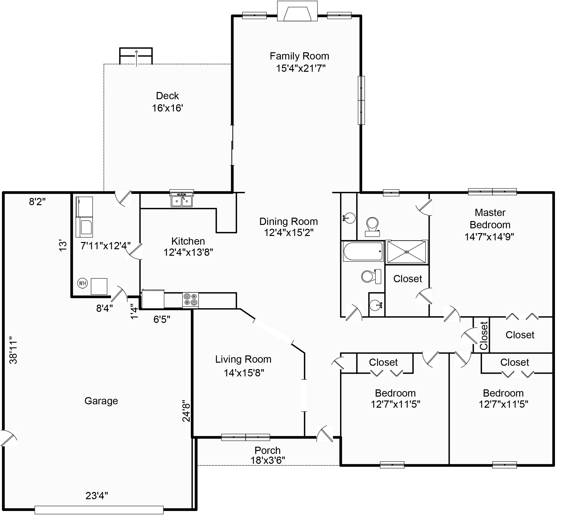 6865 Angela Drive, Decatur, IL Floorplan